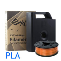 Clear Tangerine PLA for the Da Vinci 3D printer